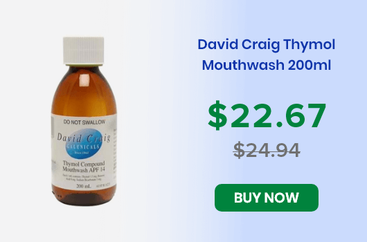 David Craig Thymol Mouthwash